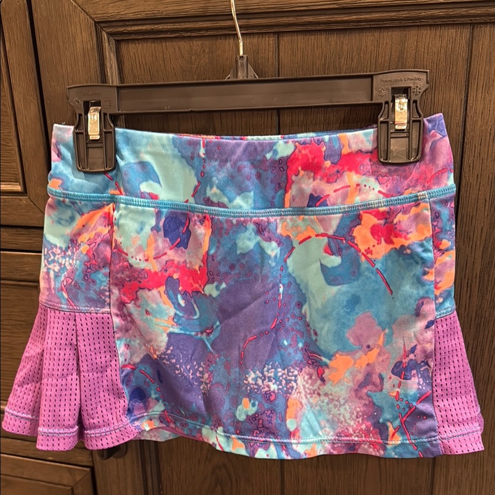 Girls Champion Skort in Blue and Purple